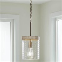 Kichler Glass Cylinder Hanging Pendant Light $120