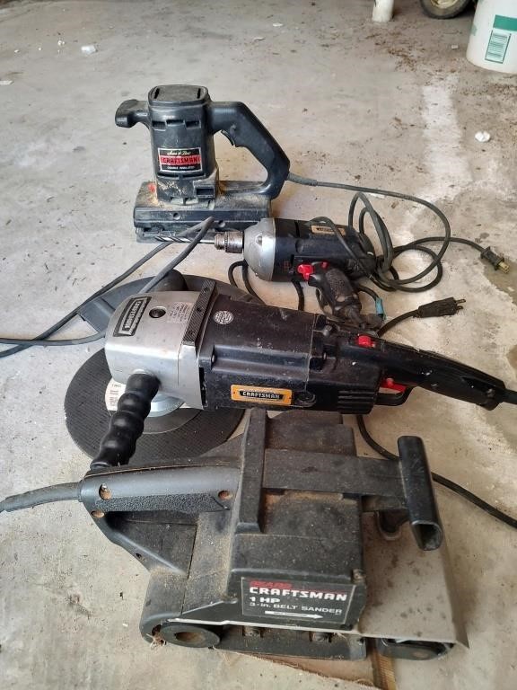 4 Craftsman Power Tools