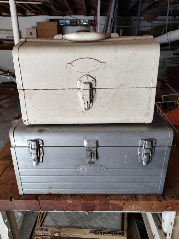 2 Craftsman Tool Boxes with Tools