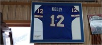 NFL JIM KELLY AUTOGRAPH JERSEY W/COA