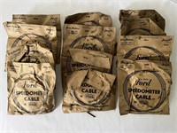 12 NOS Ford Speedometer Cables Vintage Car Parts
