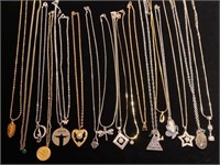 Necklaces with pendants