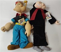 Popeye & Sea Hag Dolls