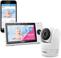 VTech Smart WiFi Baby Monitor VM901, 5-inch 720p