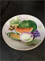 8 “ HAND-PAINTED ARTIST SIGNED FRUIT & VEGETABLE