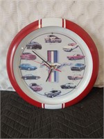 Ford Mustang Wall Clock