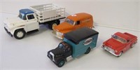 (4) Items including die cast and metal Chevy