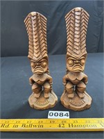 Hawaiian Tiki God Figurines