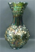 Imperial Green Loganberry Vase