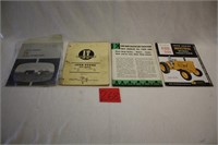 4 John Deere Manuals (8.5" x 11")