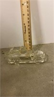 Vintage Glass Candy Container