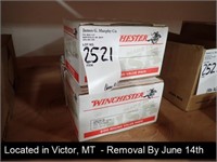 LOT, (600) ROUNDS OF WINCHESTER TARGET 223 REM 55