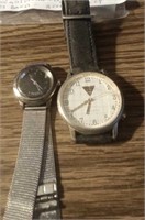 TWO GUESS WRISTWATCHES BOTH NEED BATTERIES