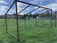 Pipe Frame for Cattle Shelter