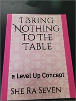 I bring nothing to the table dating book