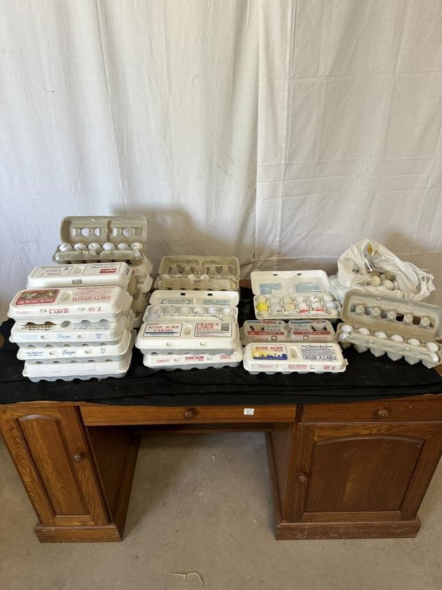 Large Lot of Golf Balls with Advertising
