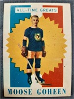 1960-61 Topps NHL Frank Moose Goheen Card #63