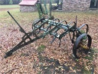 Vintage Iron Wheel Cultivator (7.5')