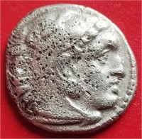 Alexander III The Great 336-323B.C. AR Drachm coin