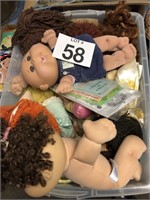 Tote of Cabbage Patch Kids