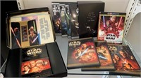 Collection of Star Wars DVDs & Blu Ray as seen