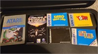 Mixed lot of vintage video game booklets