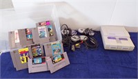 SUPER NINTENDO AND GAMES