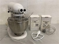 KitchenAid Mixer W/ Attachments