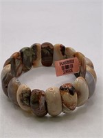 NEW AGATE STONE BEAD BRACELET