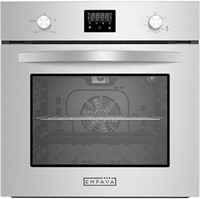 24 in. 2.3 cu. Ft. Single Gas Wall Oven Silver