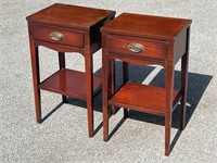 (2) Matching Mahogany Night Stands NICE!