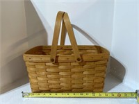 Longaberger seashell basket