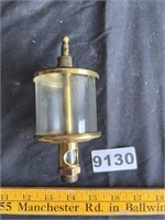 Lonergan Brass & Glass Drip Oiler