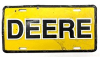 John Deere License Plate