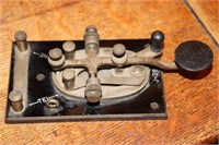 J-38 Morse code straight key telegraph