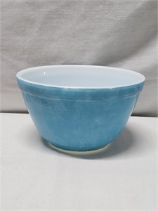 Primary Blue Pyrex Bowl