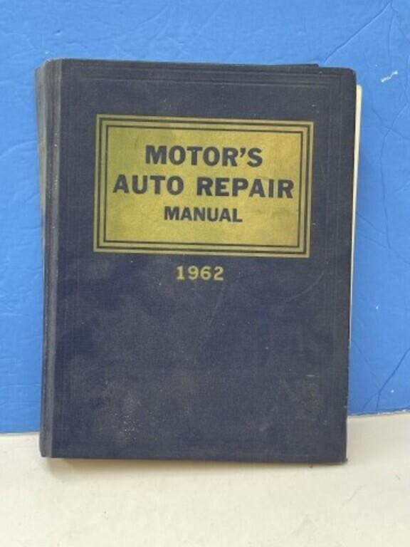 Motor's Auto Repair Manual 1962