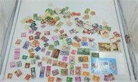 Lot of many vintage stamps from different