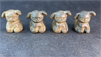 (4) GRISWOLD PUPS MARKED