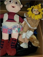 Box of dolls