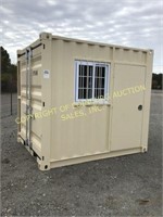 BRAND NEW 9' PORTABLE CONTAINER GUARD SHACK