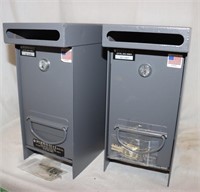 2 NEW Perma Vault Cash Safes w/ Keys