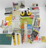 ASSTD SEWING SUPPLIES-NEEDLES, SCISSORS ETC