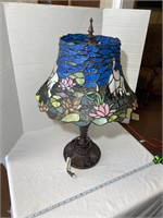 Stained Glass Bird Design Lamp