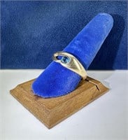 14k Gold Montana Yogo Sapphire Ring