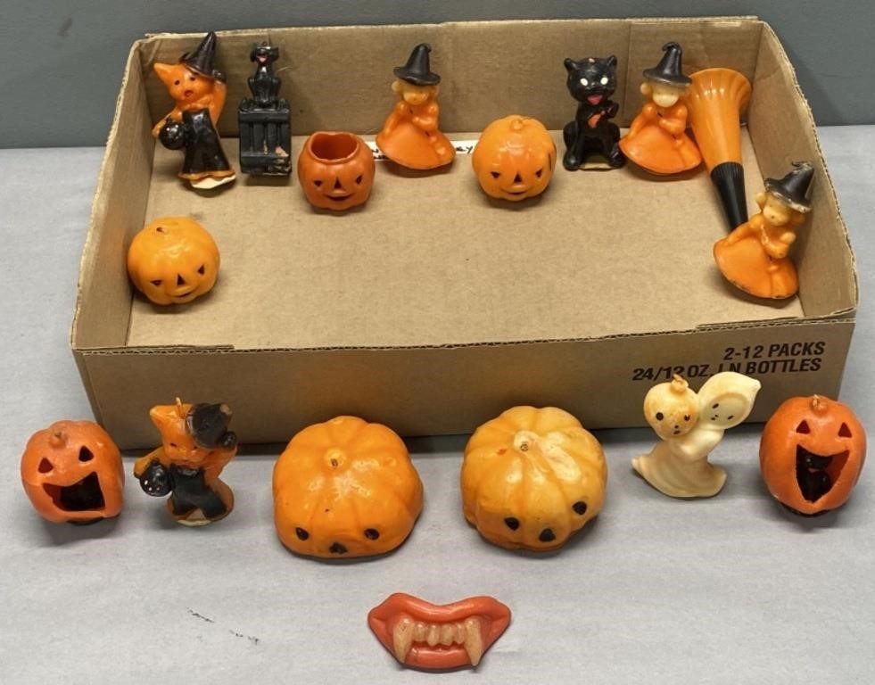 Gurley Halloween Candle Lot Collection
