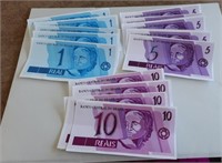 15 Bank of Brazil Currency Notes