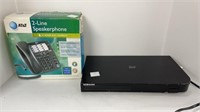 Samsung Blu-Ray 3D player, AT&T 2-line