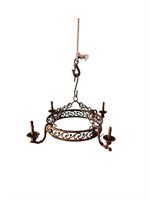 French Round Iron Light with Twist