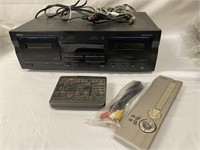 Yamaha KX-W421 Cassette Deck, Remote, Go Video